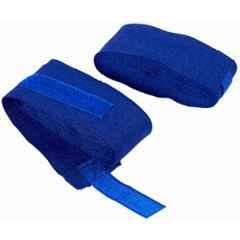 Matrica HW2 180 inch Cotton Blue Boxing Hand Wraps with Wrist Support, Size: Free