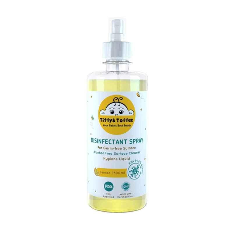 Tiffy & Toffee 500ml Lemon Liquid Disinfectant Spray