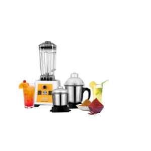 Kent 1200W White Super Strong Blender Mixer Grinder with 3 Jars, 16087