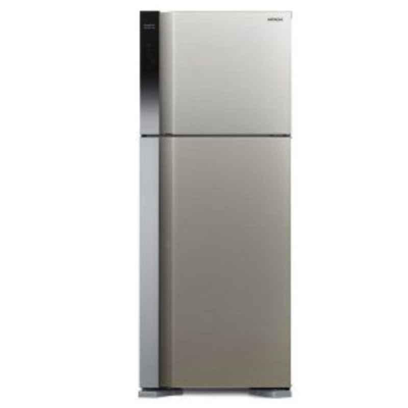 Hitachi 489L Silver Top Mount Inverter Refrigerator, RV655PUK0KPSV