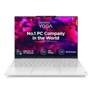 Lenovo Yoga Slim 7 Carbon 13IRP8 Moon White Laptop with Intel Evo Core i7-1360P/16GB/1TB SSD/400Nits/Office 2021/Backlit KB/Alexa/3 Month Game Pass/Windows 11 Home & 13.3 inch IPS Display, 83AY003CIN