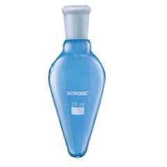 Borosil 5ml Pear Shaped Flask with I/C Joint, 4315005