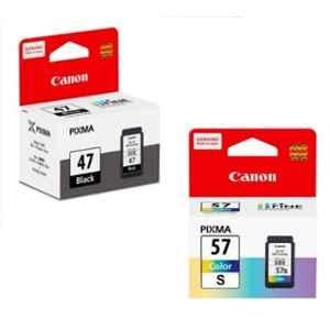 Canon Pixma PG-47 Black & CL-57S Colour Small Ink Cartridge Combo