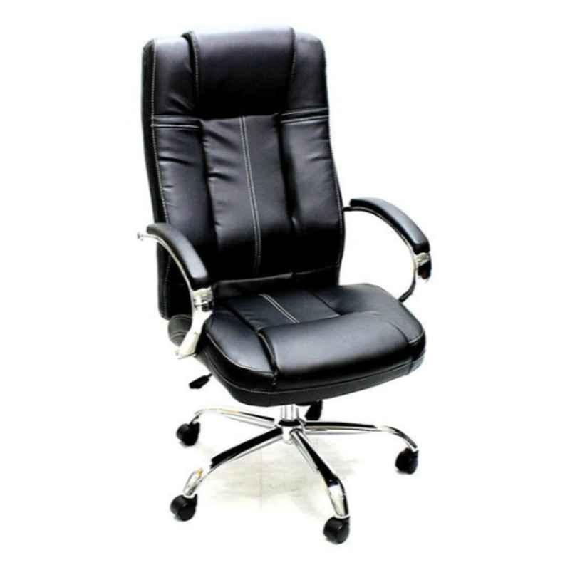 Karnak 12 kg 50x99x50cm PU Leather Black High Back Executive Office Chair, KOC854A68