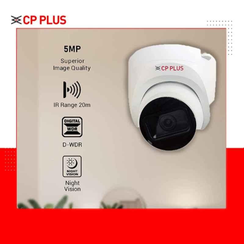 CP Plus 5MP 20m Full HD IR Cosmic Dome Camera, CP-USC-DC51PL2-V3