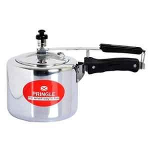 Pringle Stella 3 Litre Aluminium Silver Pressure Cooker (Pack of 2)