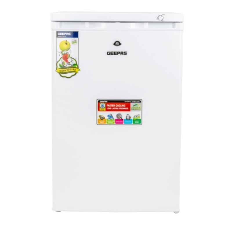Geepas 90W 85L 3 Star Upright Freezer, GRFU1206
