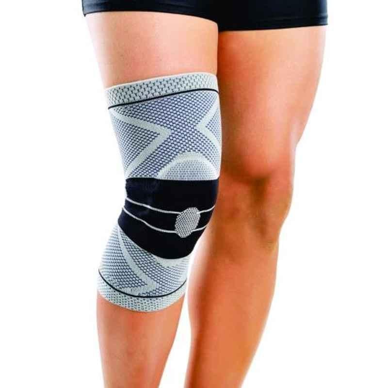 Dyna 3D Medium BLACK Knitted Knee Brace (Left), 0925-023