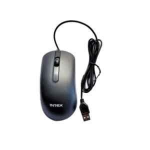 Intex IT-M010 Black Wired Optical Mouse