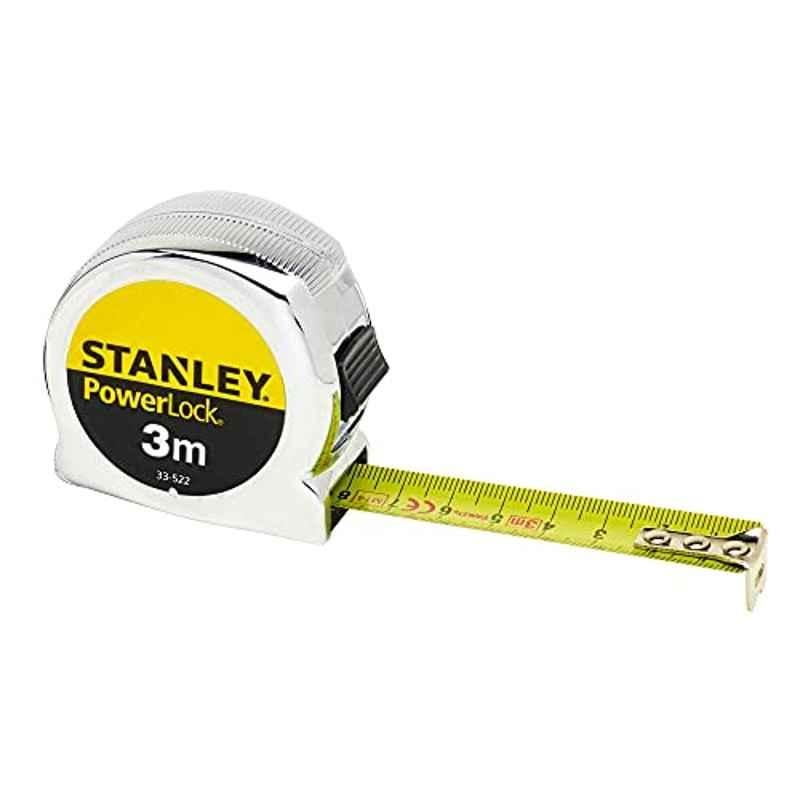 Stanley Powerlock 3m 19mm Measuring Tape, 0-33-522