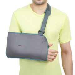 LifeWear Foam Grey Baggy Pouch Arm Sling, LWC-08, Size: S