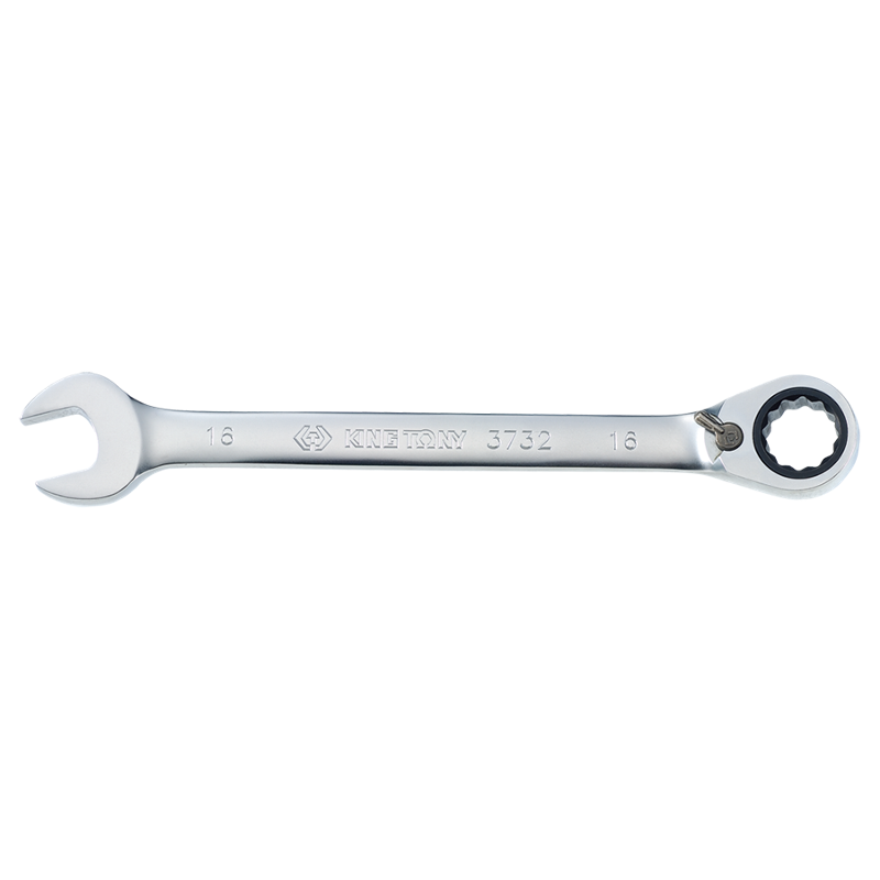 King Tony 9/16 inch Chrome Plated Speed Wrench, 373218S