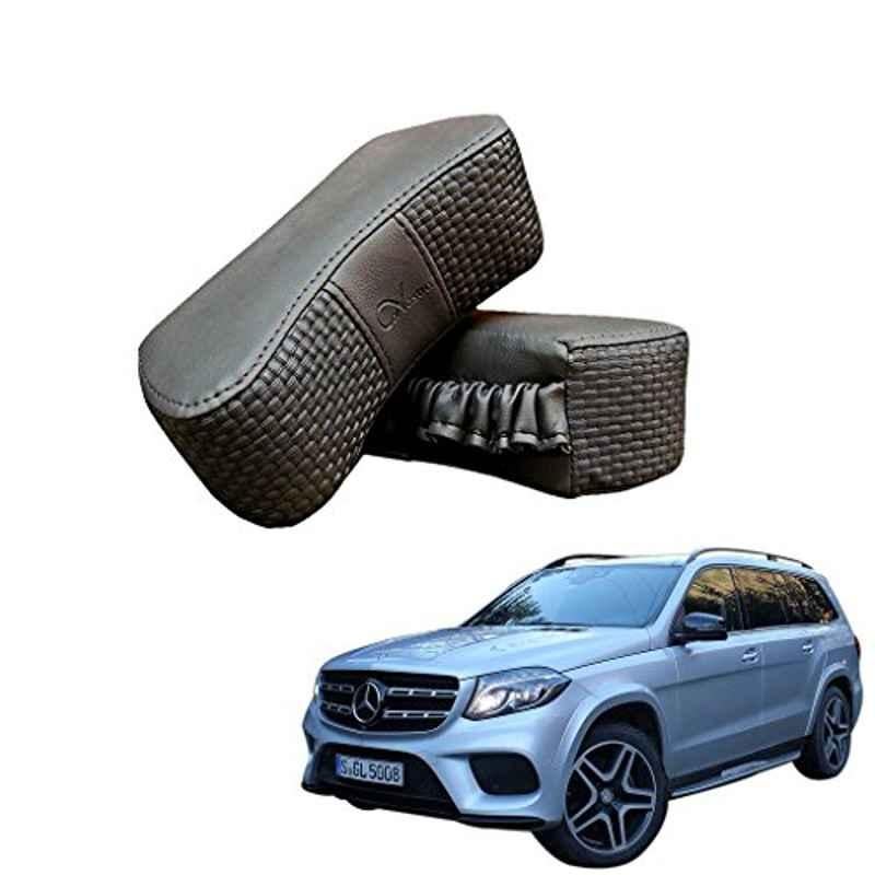 Kozdiko 2 Pcs Memory Foam Grey Luxurious Neck Rest Cushion Pillow Set for Mercedes Benz GLS-Class