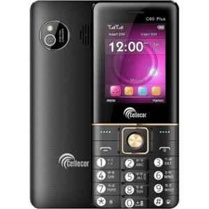 Cellecor C60 Plus 2.4 inch 2750mAh Royal Black Dual Sim Feature Phone