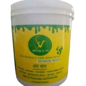 Khadi Prakritik Paint 4 Litre White 2-in-1 Interior Primer