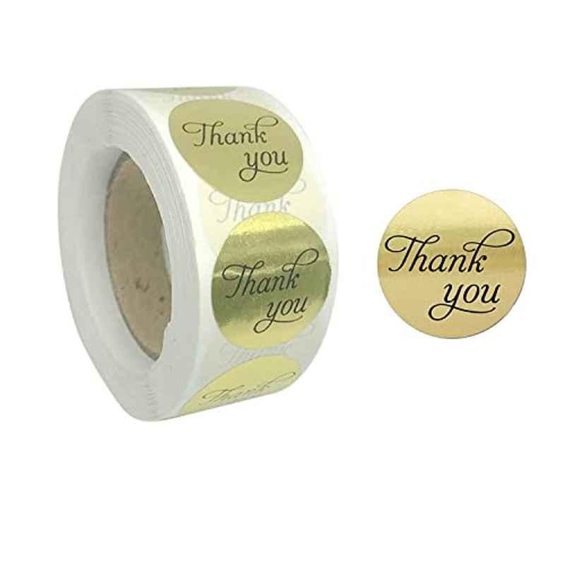 Rubik 1000 Labels Style R Thank You Labels Sticker Roll (Pack of 2)