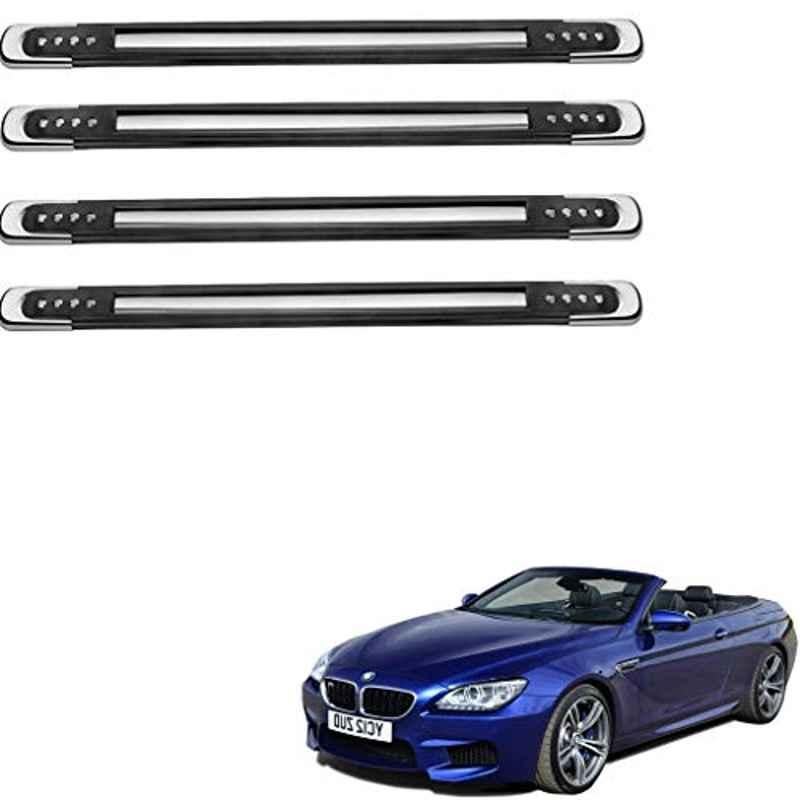 Kozdiko 4 Pcs Designer Black Bumper Protector Set for BMW 6 Series, Koz-66100