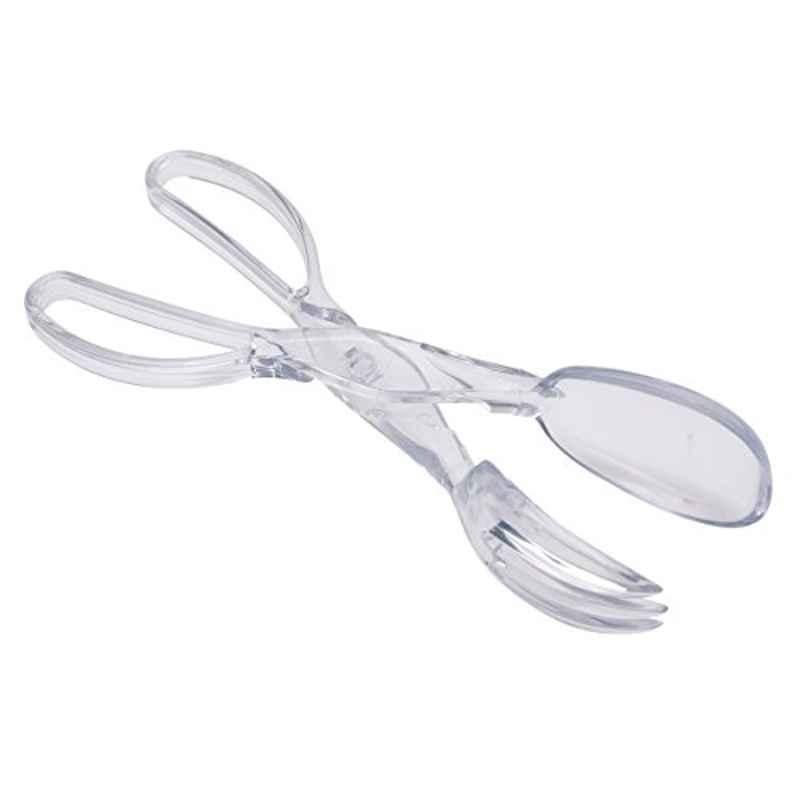 Kitchencraft KCSALTONGS Acrylic Scissor Action Salad Serving Tongs