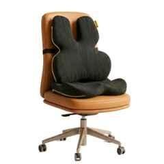 Betterhood PosturePro Plus Memory Foam & Cotton Black Lumbar Back Support & Coccyx Seat Cushion Combo, Size: Universal