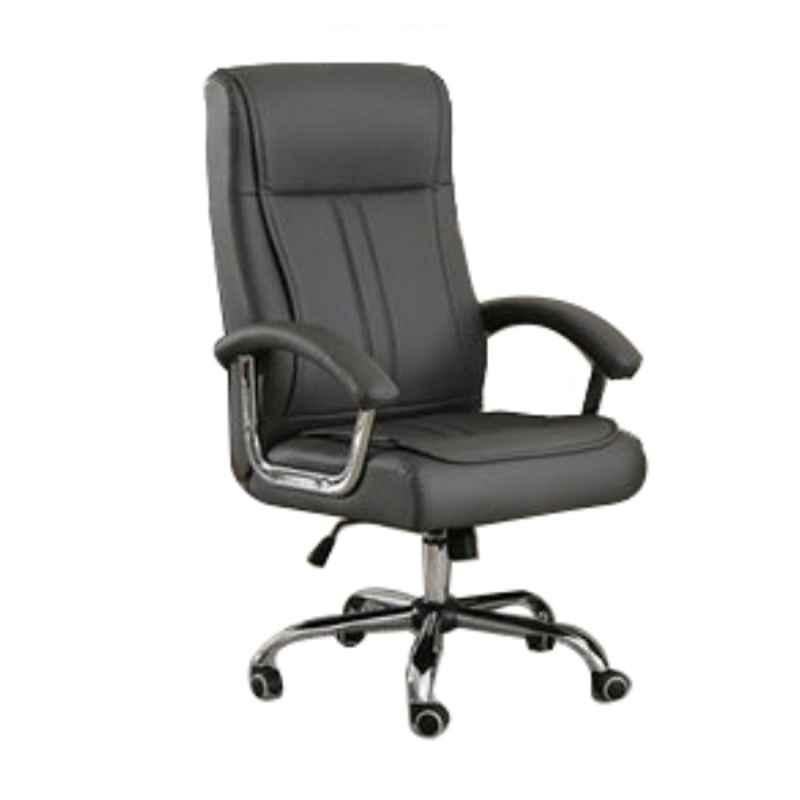 Pan Emirates Malbon 061ADZ2000007 Grey Adjustable Armrest Office Chair, 116x56x73 cm