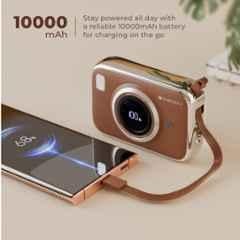 Zebronics EnergiTank 10R5 10000mAh Brown Power Bank