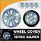 Auto Pearl 4 Pcs 15 inch Plastic Silver Car Wheel Cover Set for Mahindra Xylo