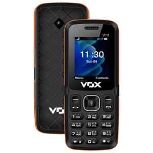 Vox V12 1.8 inch Orange Multimedia Keypad Dual Sim Feature Phone, V12-ORN