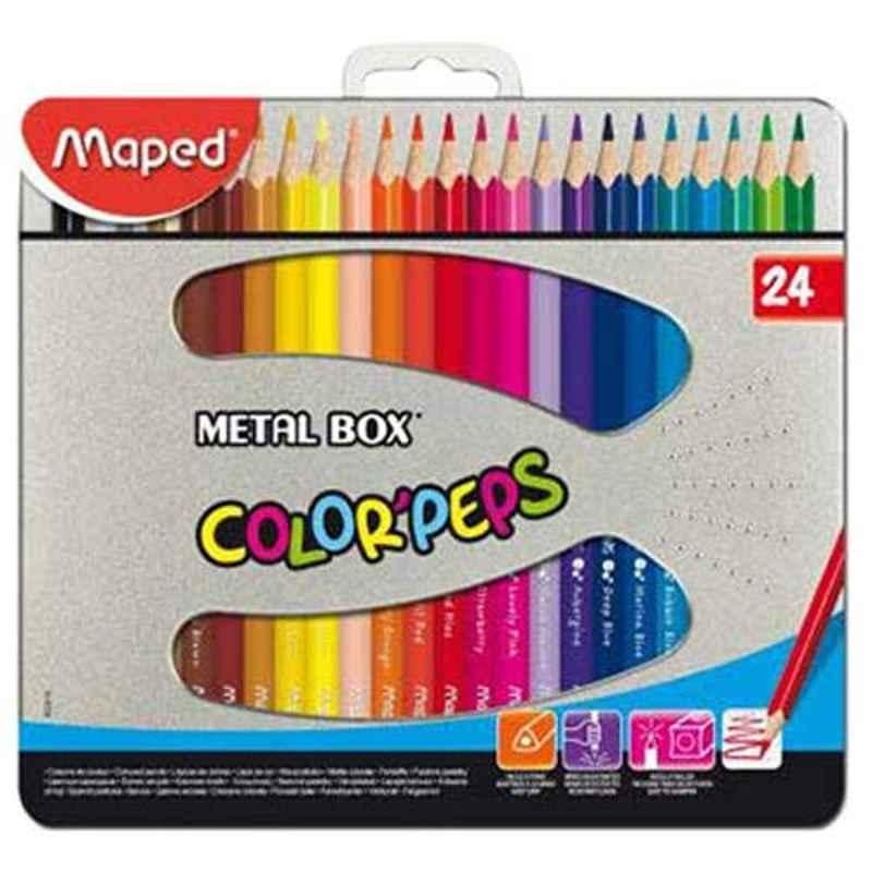 Maped Colour Peps 24Pcs Colour Pencil Box, MD-832016