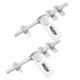 Atom Guljar 12 Inch Stainless Steel Aldrop (Pack of 2)