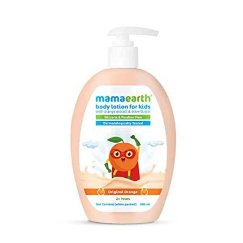 Mamaearth 400ml Original Orange Body Lotion & Cream for Kids, MAE2014