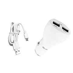 AOW LED Car USB Charger Dual Car Mobile Charge 3.0A with Cable for Hyundai Sonata