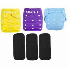 Fastgear Cotton Washable Button Strap Diaper, FG515, Size: Large