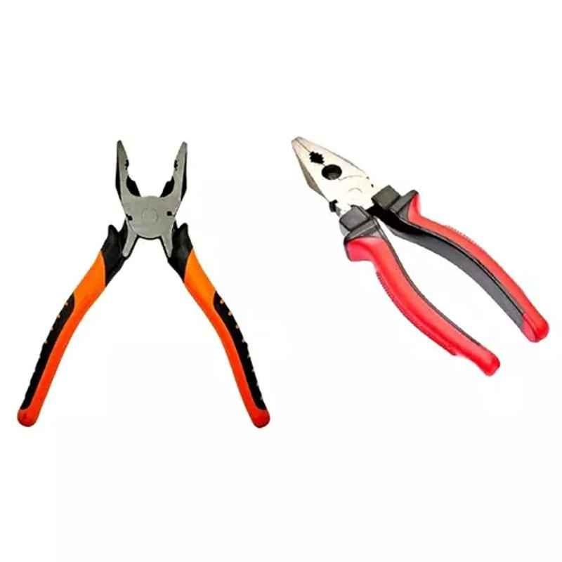 Sky Blue 2 Pcs 7.8 inch Lineman Plier Combo, SBE_PLIER_COMBOS_COMBO_536