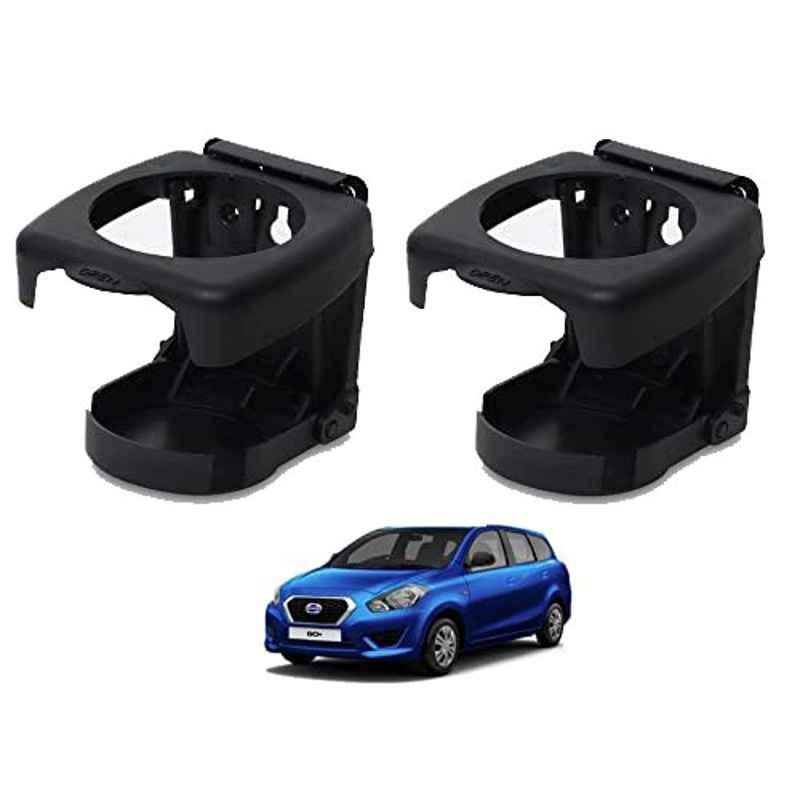 Buy Kozdiko Plastic Black Foldable Car Drink Holder for Datsun Go