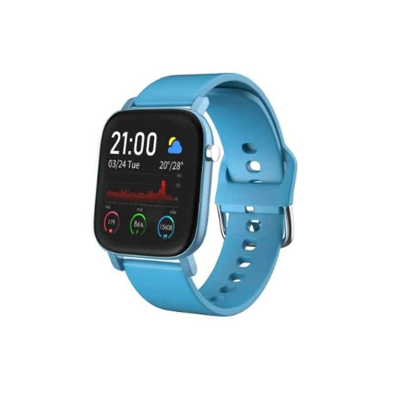 Buy Aqfit W11 Powder Blue Fitness Tracker Waterproof Smartwatch Online At  Best Price On Moglix