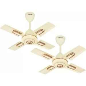 Gestor ALTROZ 60W Ivory Ultra High Speed Anti Dust 4 Blade Ceiling Fan, Sweep: 600 mm (Pack of 2)