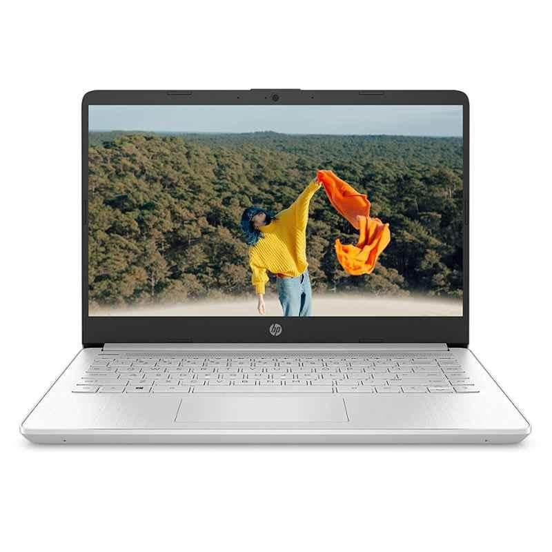 HP 14S-DQ2606TU Natural Silver Laptop with 11th Gen Intel Core i3/8GB RAM/512GB SSD & 14 inch FHD Micro-Edge IPS Display
