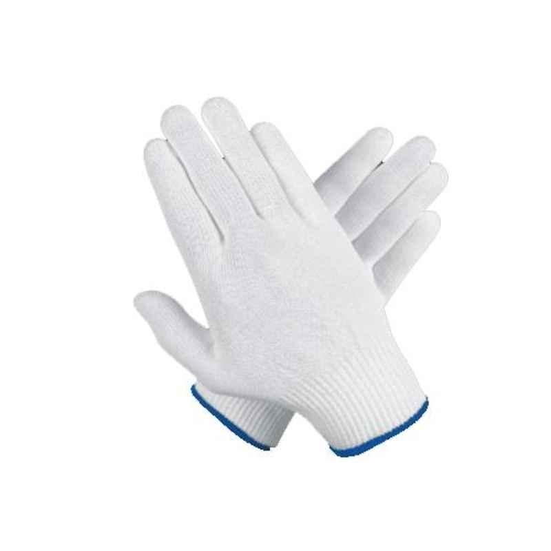 SSWW White Polyamide Lint Free Fine Quality Hand Gloves