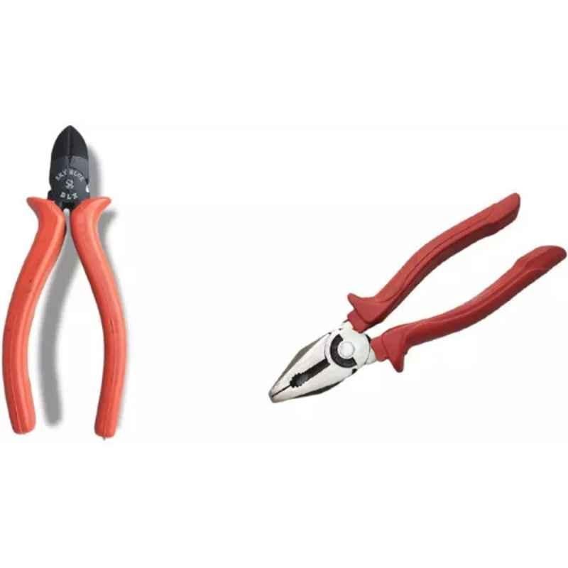 Sky Blue 2 Pcs 7.8 inch Stainless Steel Groove Plier Combo, SBE_PLIER_0576