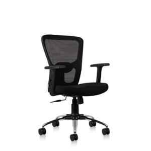 CELLBELL C110 Leo Mesh Medium Back Black Ergonomic Chair