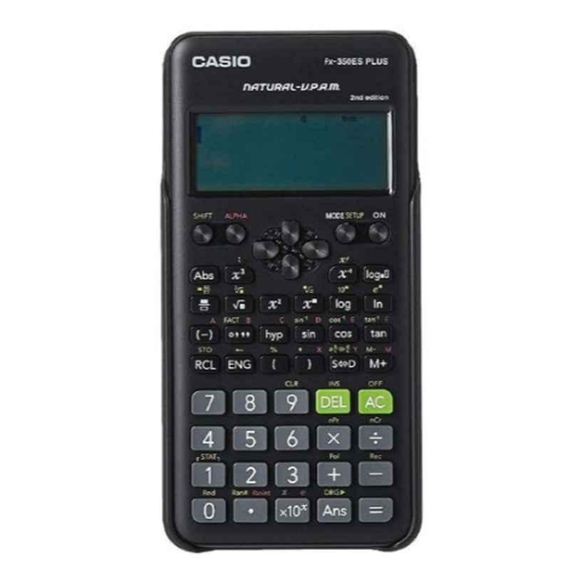 Casio FX-350ES Plus Black, Grey & Green Scientific Calculator