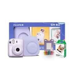 Fujifilm Instax Mini 12 60mm Purple Instant Colour Photo Camera Gift Box with 10 Pcs Sheets, EXD 16791388