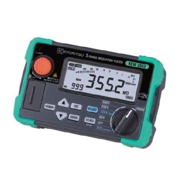 Kyoritsu KEW3552 Digital Insulation/Continuity Tester with USB Interface