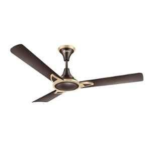 Orient Kiara 53W Hickory Brown Anti Rust High Speed Ceiling Fan, Sweep: 1200 mm