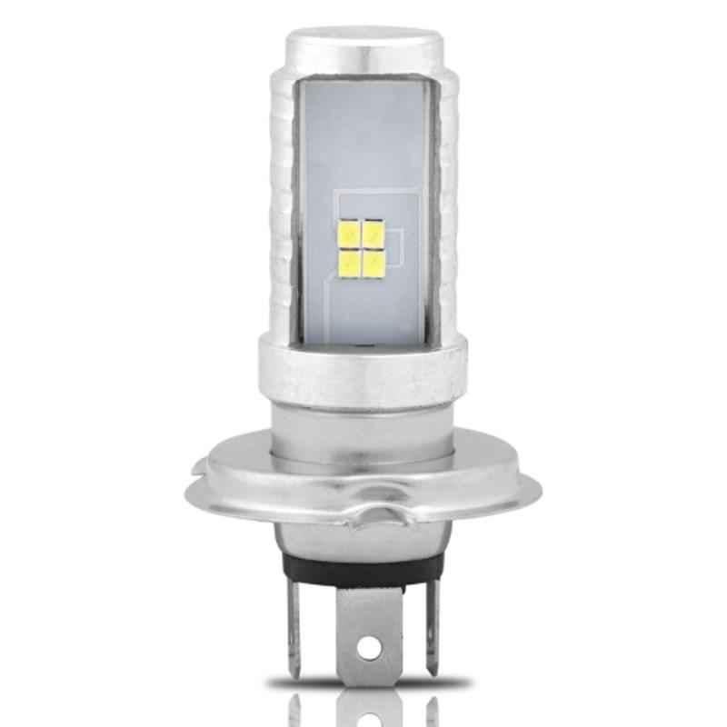AllExtreme EXH4B1P 9W 12V 900lm Premium Quality HJG H4 High Brightness COB LED Head Lamp Bulb