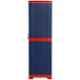 Supreme Fusion 2 Plastic Red & Blue Medium Size Multipurpose Cupboard, Fusion02-RB