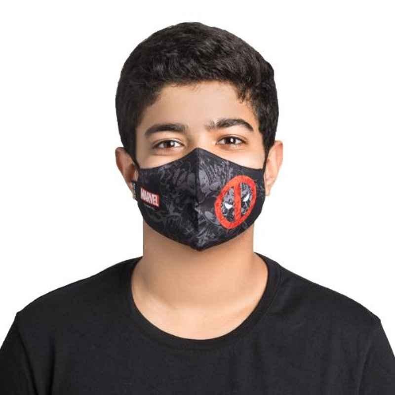 Airific Marvel Small Deadpool Badge Face Covering Mask, NI1759