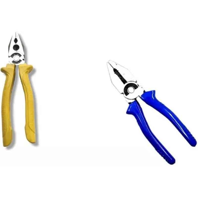 Sky Blue 2 Pcs 7.8 inch Lineman Plier Combo, SBE_PLIER_0200