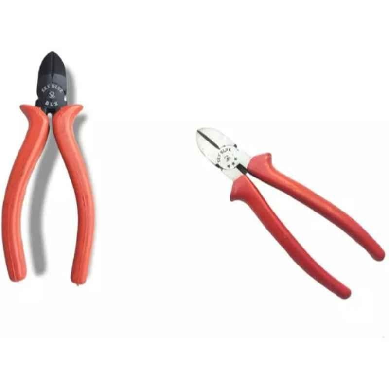 Sky Blue 2 Pcs 7.8 inch Diagonal Plier Combo, SBE_PLIER_0653