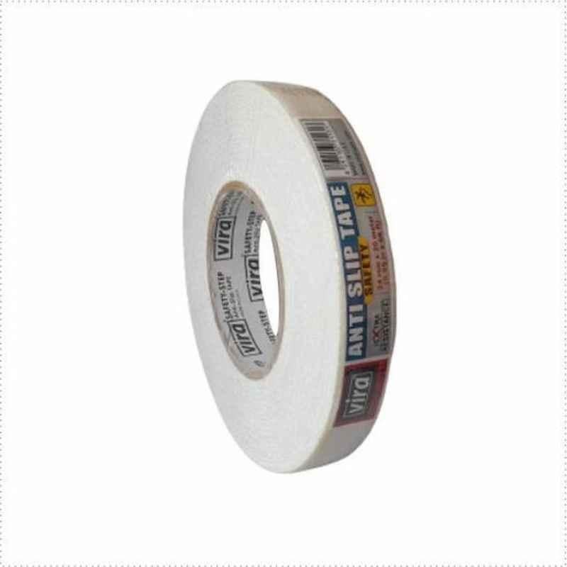 Vira Anti-Slip Tape, 18 mx1 inch, White
